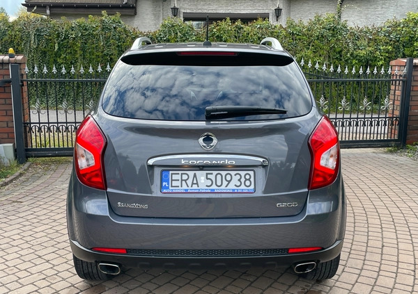 SsangYong Korando cena 53000 przebieg: 30000, rok produkcji 2017 z Czerwionka-Leszczyny małe 326